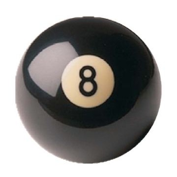 8-Ball Executive Magnet w/ Full Magnetic Back (12 Square Inch)