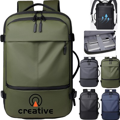 Business Laptop Backpack w/ USB Port Charger
