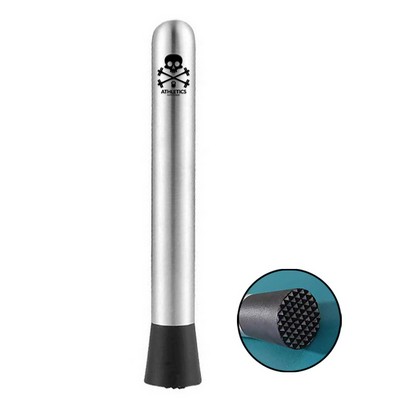 11.7" Stainless Steel Muddler for Perfect Cocktails