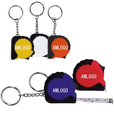 Mini Tape Measure Keychain