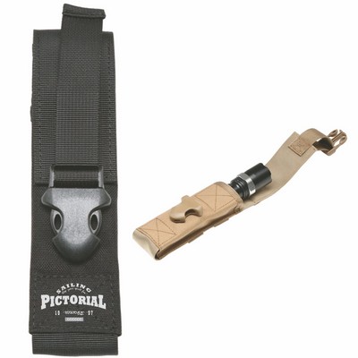 Waist-mounted fFashlight Pouch