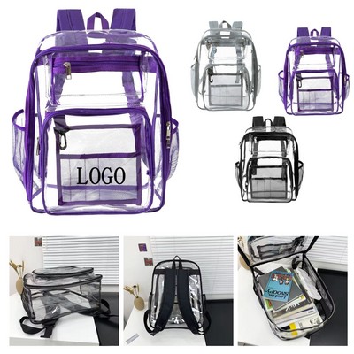 Transparent Pvc Backpack