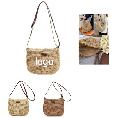 Beach Woven Shoulder Bag