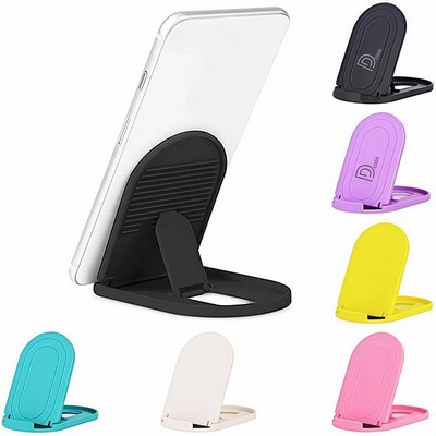 Costom Plastic Foldable Portable Desktop Phone Stand