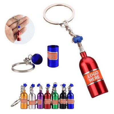 LED Nitrogen Car Keychain