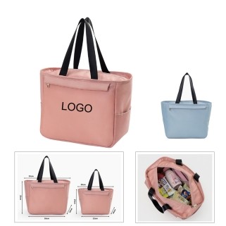 Large Insulated Cooler Tote With Zipper
