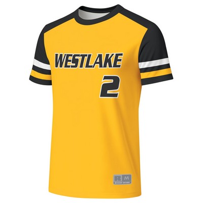 FreeStyle Sublimated Turbo Baseball Crew Neck Jersey