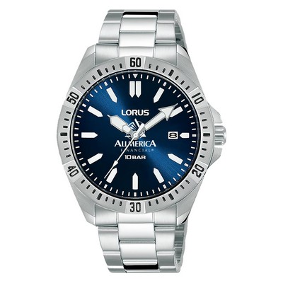 Seiko Lorus Unisex Stainless Steel with Blue Dial