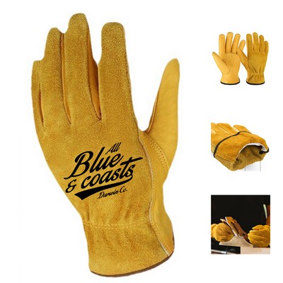 Leather Work Gloves