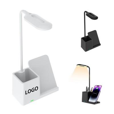 LED Desk Lamp with Organizer