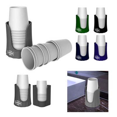 Disposable Cup Holder Storage Rack
