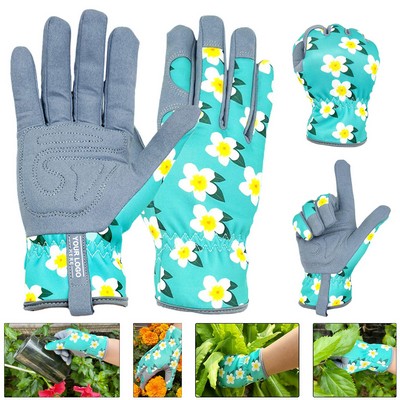 Thorn-Proof Padded Microfiber Gardening Gloves