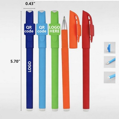 Multicolor Sleek Durable Abs Plastic Gel Pen W/ Qr Code