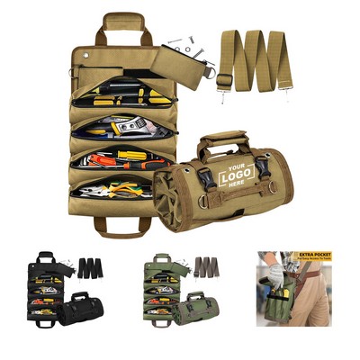 Portable Roll Up Tool Storage Bag