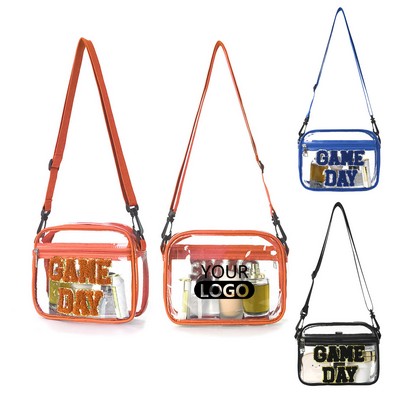 Transparent Game Day Sling Bag