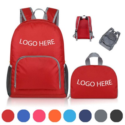 Outdoor Travel Sports Foldable Backpack