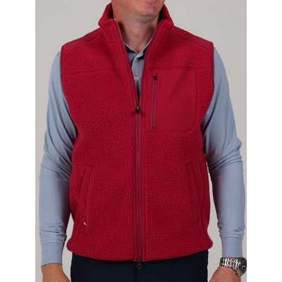 Donald Ross Jonas- Full Zip Sherpa Vest