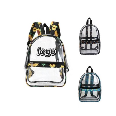 Clear PVC Waterproof Backpack