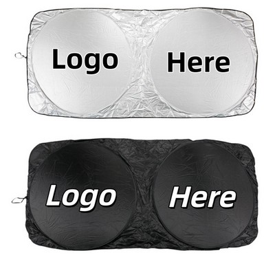 Custom Car Windshield Sun Shade For Vehicle Heat Protection And Interior Cooling