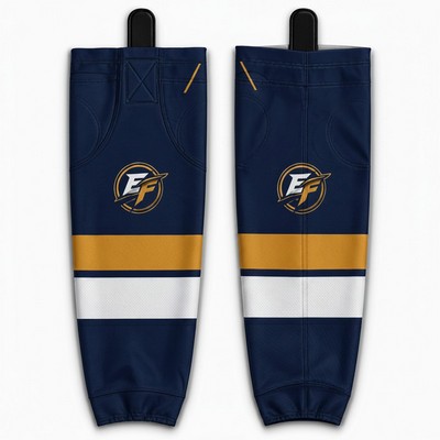 Unisex Full Sublimated Ice Hockey Socks 270GSM