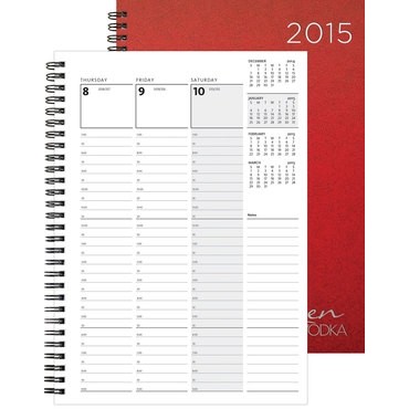 WeeklyOrganizer™ Leatherette Organizer (7"x10")