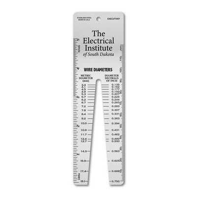 Stainless Steel Wire Gauge 8 to 3/4" AWG