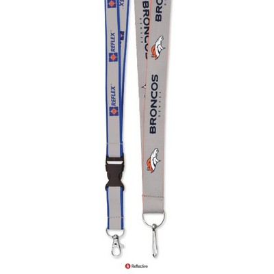 Reflective Lanyard w/1 color imprint (5/8")