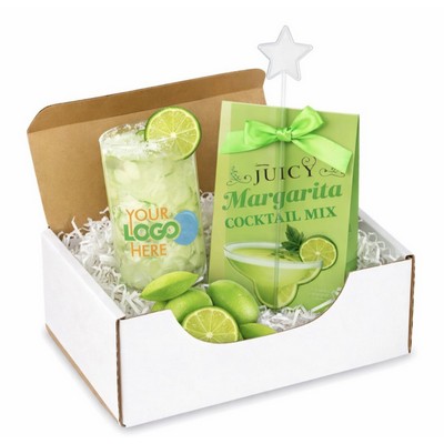 Margarita Cocktail Gift Box with Glass