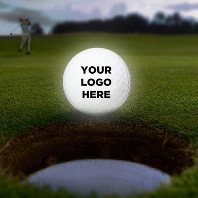 White Night Flyer Golf Ball(Pad Printed)