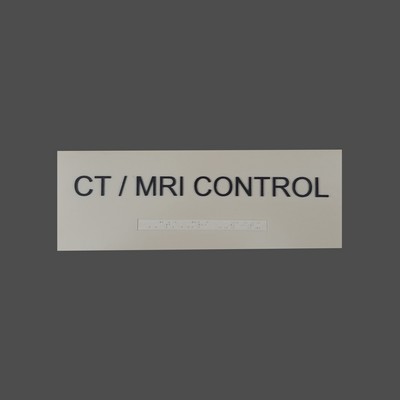 Plastic ADA Wall Sign (4"x10")