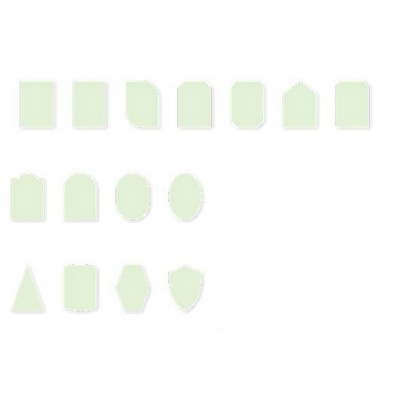 10 Mil Plastic Hang Tag (2"x 2")