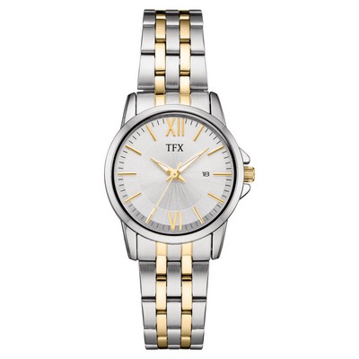 TFX Distributed By Bulova® Ladies Two-Tone Bracelet Watch