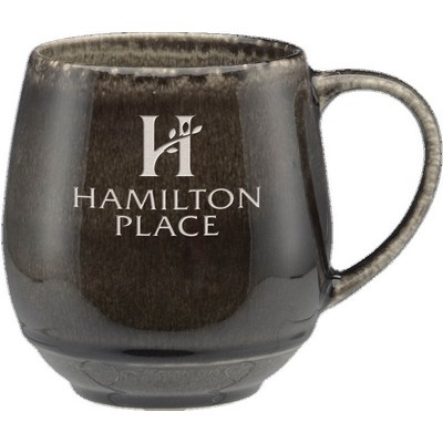 18 Oz. Fresco Collection Ceramic Mug - Etched