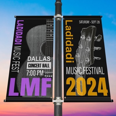 Avenue Banners 3' x 6' Double Sided Print