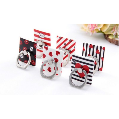 Tablet Mobile Phone Pasting Holder w/Ring