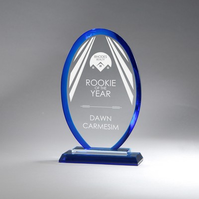 Large Blue Oval