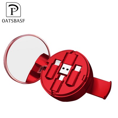 3 in 1 Office Phone Cable Tool with Personal Mirror