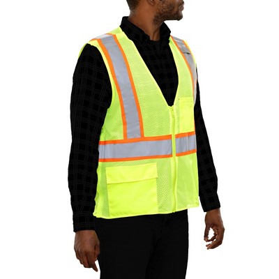 Reflective Apparel™ 5 Point Breakaway DOT Pocketed Mesh Vest