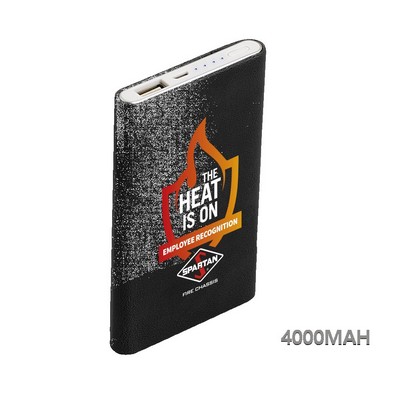 Tanner PU Wrapped Power Bank 4000mAh