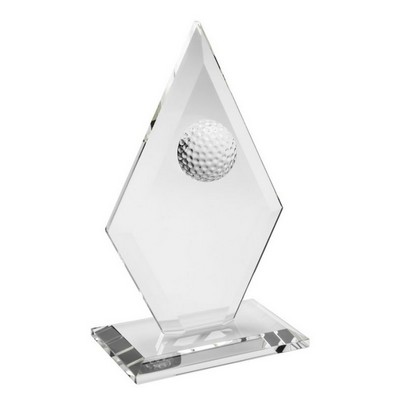 10" Award - Golf Arrowhead
