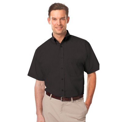 Men's Essential Poplin Short Sleeve Shirt