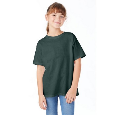 Hanes Youth 52 Oz ComfortSoft&reg; Cotton T-Shirt
