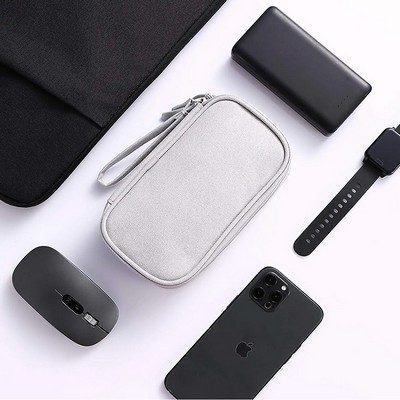 Dual Layers Travel Tech Organizer Bag - Small
