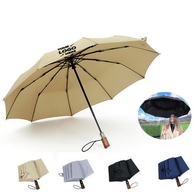 Wooden Handle Umbrella