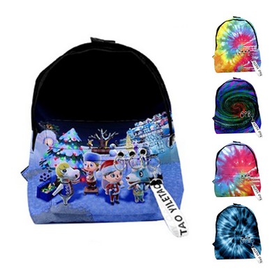 3D Printed School Zipper Backpack