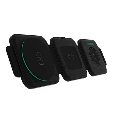 Tangelo ChargeLux 3" 1 Magnetic Folding Wireless Charger