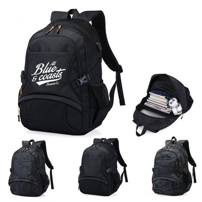 15.6" Laptop Backpack w/ USB Port