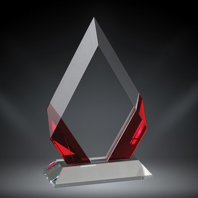 8" - Cambridge Diamond Crystal, Red