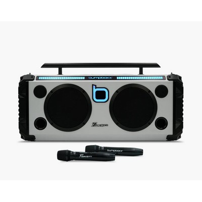 Bumpboxx Flare8 Pro Bluetooth Boombox White