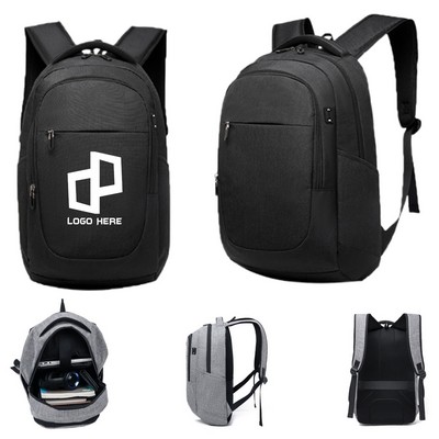 Travel Laptop Backpack W/ Luggage Strap
